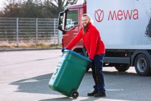 Bezpečné skladovanie a preprava čistiacich utierok Mewa na opakované použitie